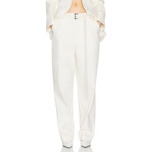 Helsa The Barrel Pant in White
